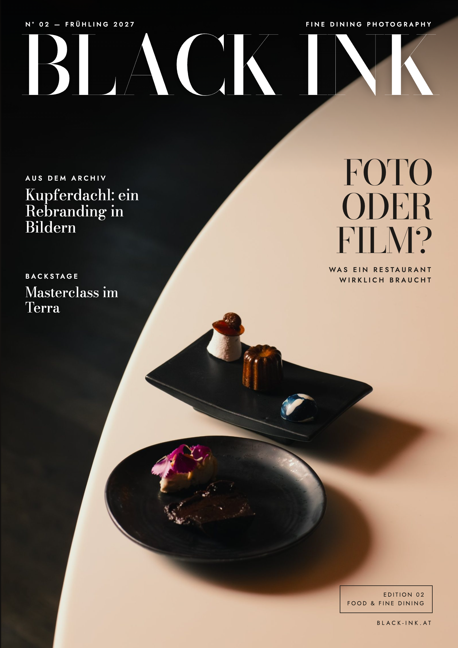 black ink magazin 2. ausgabe teaser cover
